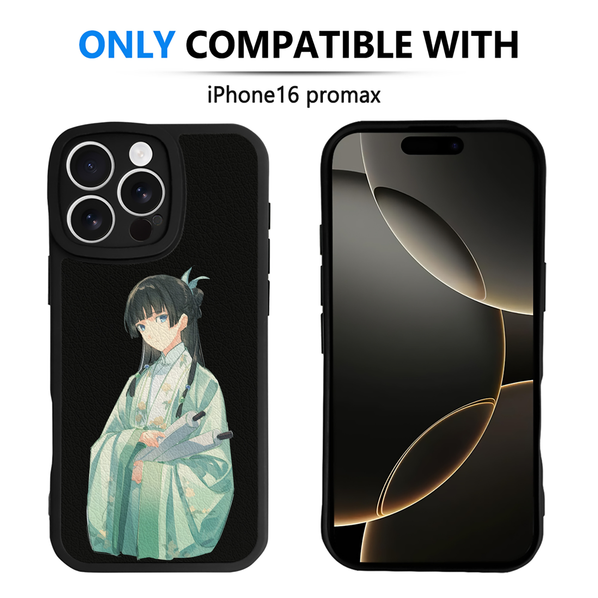 薬屋のひとりごと The Apothecary Diaries 【iPhone 16シリーズ対応】シリコンスマホケース（レザー調） 材質：シリコン